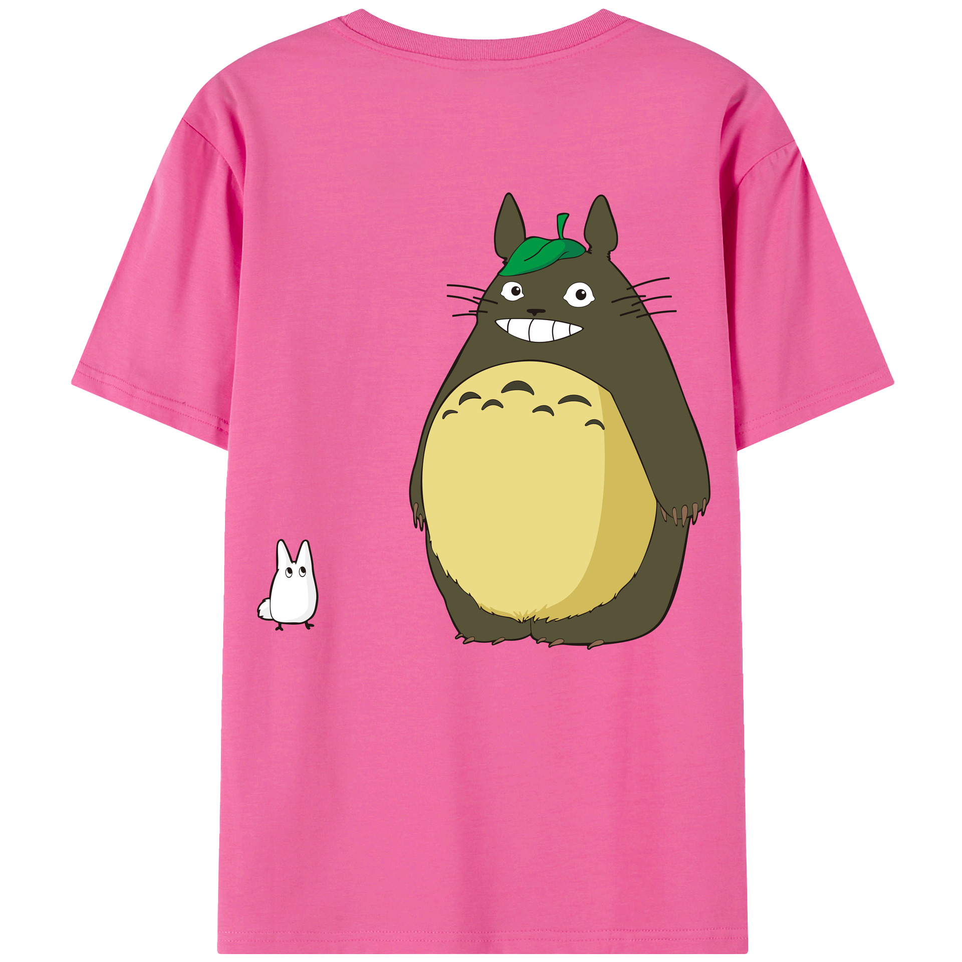 （画像用） となりのトトロ 草壁メイ 草壁サツキ My Neighbor Totoro Satsuki Kusakabe Mei Kusakabe レディース半袖Tシャツ(バックプリント)
